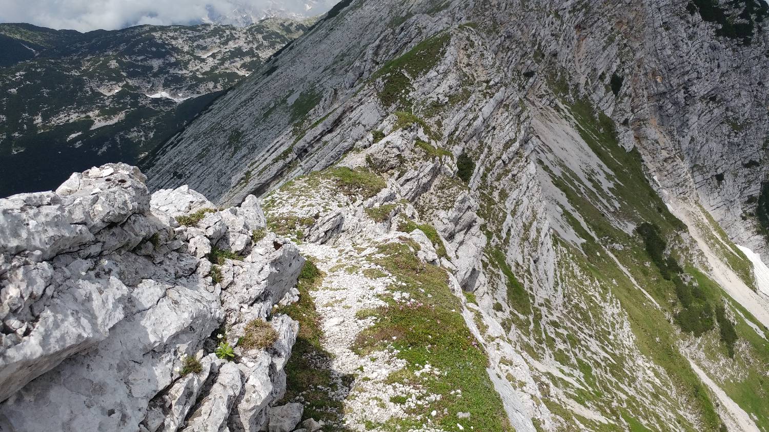 Parkirišče nad Žabčami - Vrh nad Škrbino slika 71
