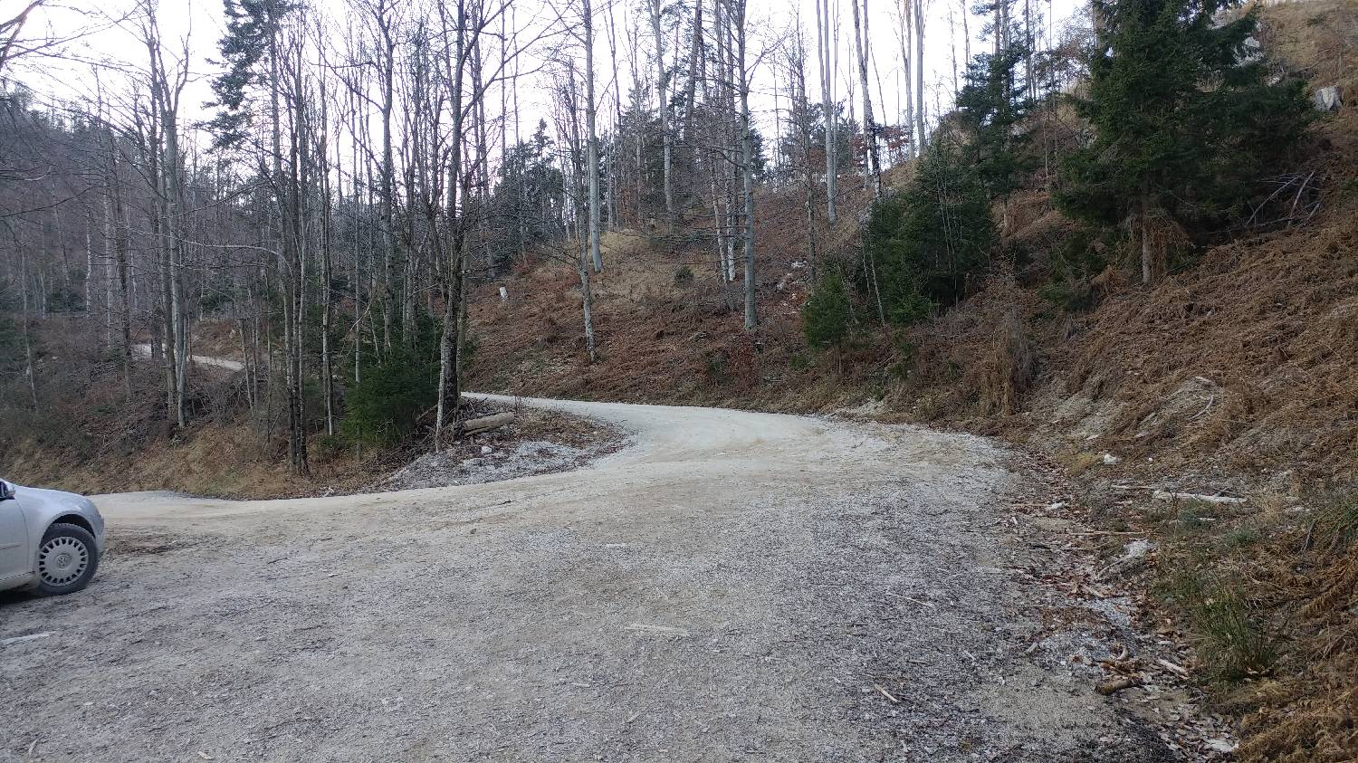 Nad Idrijo (pri rampi) - Koča na Hleviški planini slika 16