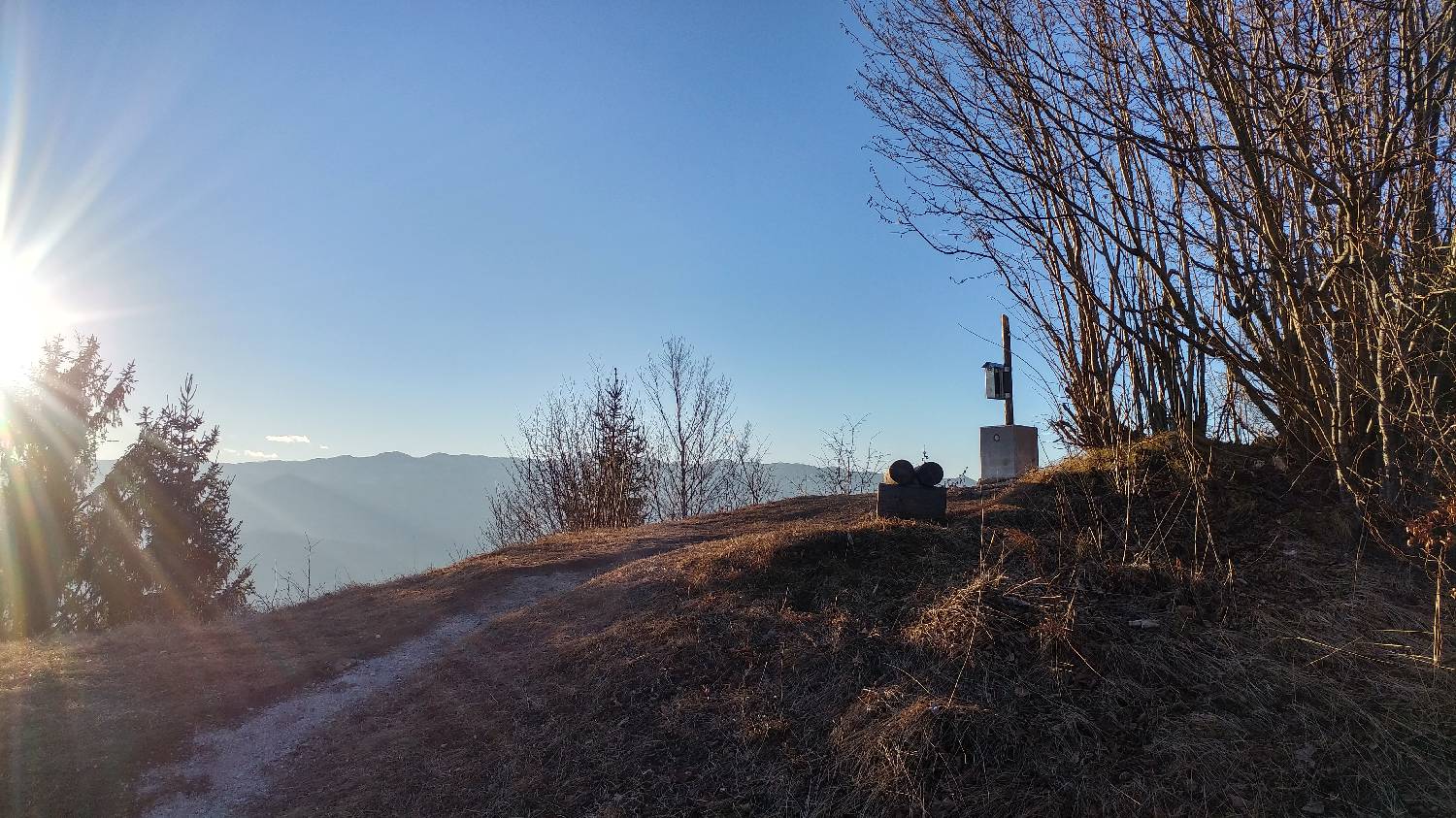 Nad Idrijo (pri rampi) - Hleviška planina slika 29