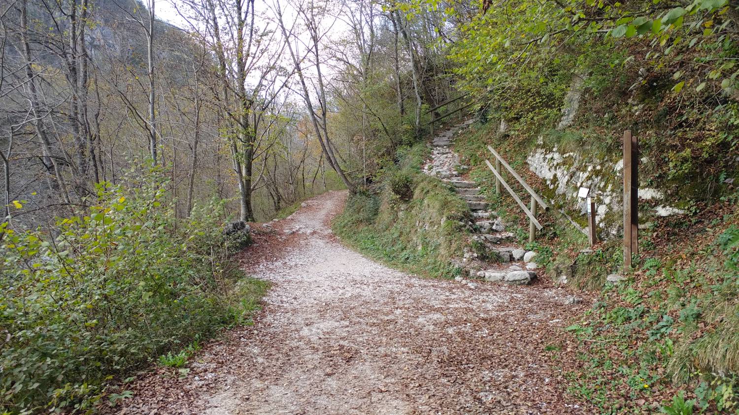Kobarid (Parkirišče Kozjak) - Slap Kozjak slika 5