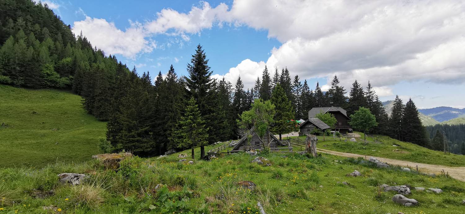 Planina Loka - Koča na Grohatu slika 35