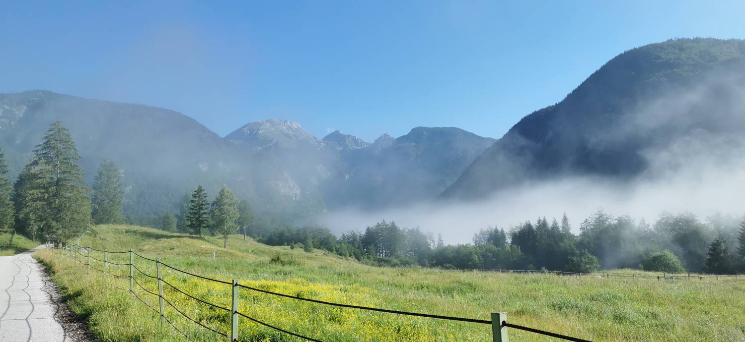 Parkirišče na Vorančkovci (Stara Fužina) - Razgledišče Vogar slika 8