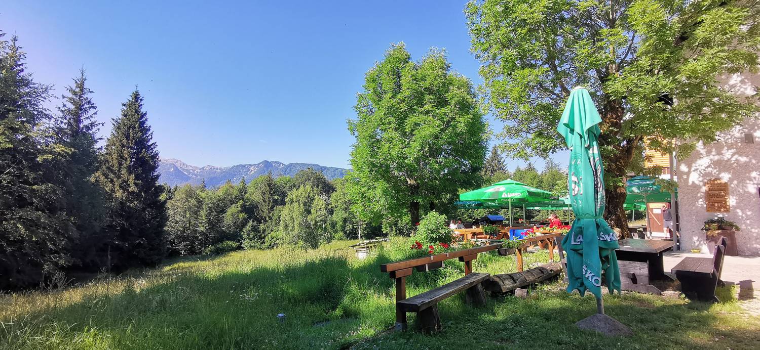 Parkirišče na Vorančkovci (Stara Fužina) - Razgledišče Vogar slika 29