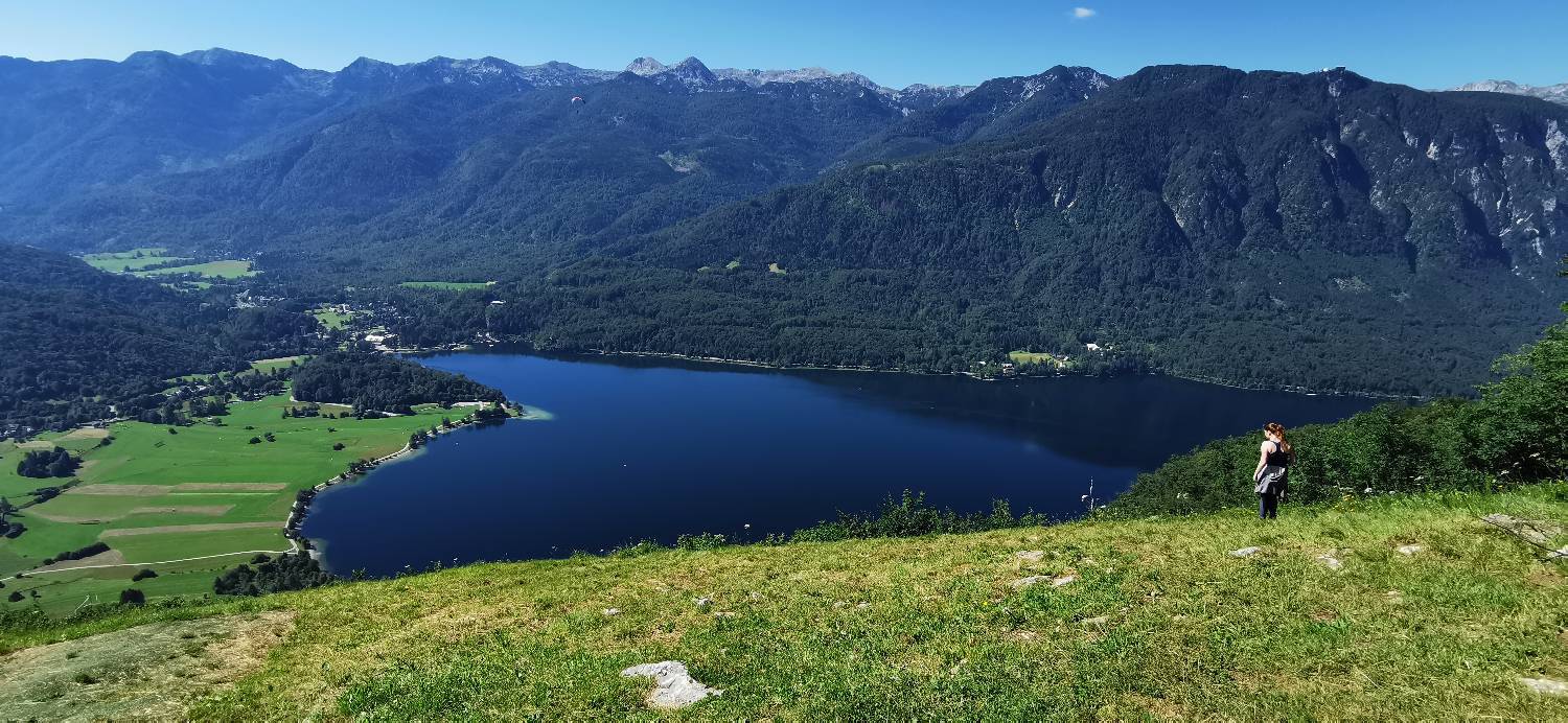 Parkirišče na Vorančkovci (Stara Fužina) - Razgledišče Vogar slika 40