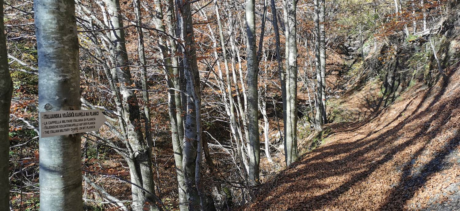Planina Kuhinja - Vojaška kapela Bes na Planici pod Krnom slika 33