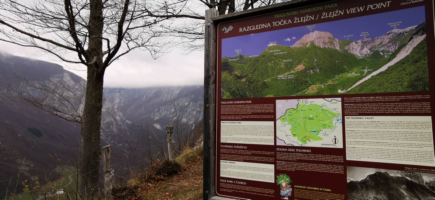 Čadrg - Razgledišče Žlejžn slika 23